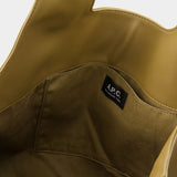 Ninon Tote Bag - A.P.C. - Synthetic Leather - Khaki