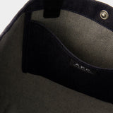 Topologie Shopper Bag - A.P.C. - Cotton - Black