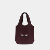 Ninon Small Shopper Bag - A.P.C. - Synthetic - Burgundy