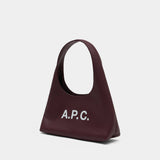 Baby Ninon Shoulder Bag - A.P.C. - Synthetic - Burgundy