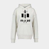 Mansel Gz Hoodie - Isabel Marant - Cotton - White