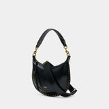 Naoko Gz Shoulder Bag - Isabel Marant - Leather - Black