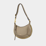 Oskan Moon Gz Shoulder Bag - Isabel Marant - Leather - Brown