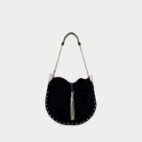 Oskan Tassel Ga Shoulder Bag - Isabel Marant - Leather - Black