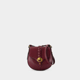 Altay Small Gd Crossbody - Isabel Marant - Leather - Burgundy