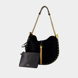 Oskan Tassel Gz Shoulder Bag - Isabel Marant - Leather - Black
