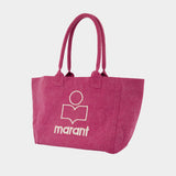 Yenky Zipped Gz Shopper Bag - Isabel Marant - Cotton - Pink
