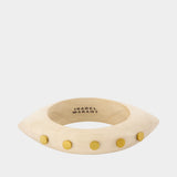 Wide bracelet - Isabel Marant - Metal - Gold-tone