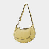 Oskan Moon Shoulder Bag - Isabel Marant - Leather - Yellow