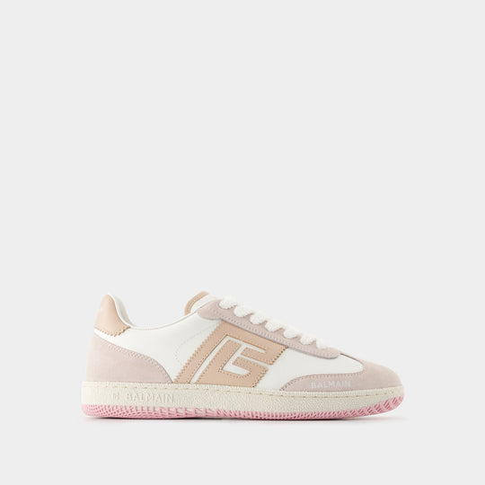 Swan sneakers - Balmain - Leather - Beige