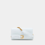 Shuffle Wallet On Chain - Balmain - Leather - White