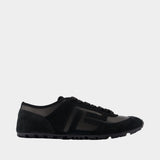 Racer 45 Sneakers - Balmain - Leather - Black