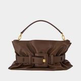 Anthem Medium Shoulder Bag - Balmain - Leather - Brown