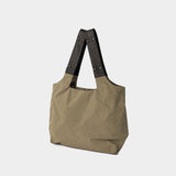 Patch Dot Handbag - YOHJI YAMAMOTO - Synthetic - Khaki