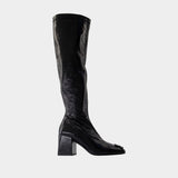 Reedition Ac Boots - Courreges - Leather - Black