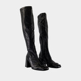Reedition Ac Boots - Courreges - Leather - Black