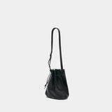 B Shoulder Bag - OFFICINE GENERALE - Leather - Black