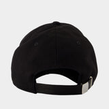 Stacked Hat - Alexander Mcqueen - Black/Ivory - Cotton