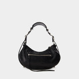 Le Cagole Bag S in Black Leather
