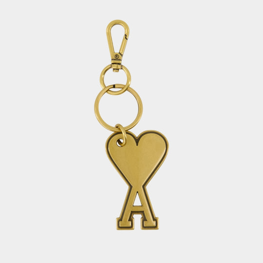 Porte-Clé Ami De Coeur - AMI Paris - Metal - Gold