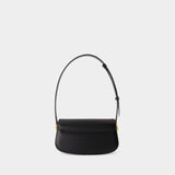 Shoulder Bag Paris Paris - AMI Paris - Leather - Black