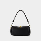 Carrousel Bag Crossbody - AMI Paris - Lambskin - Black