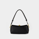 Carrousel Bag Crossbody - AMI Paris - Lambskin - Black