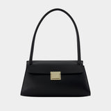Small Mimi Crossbody - AMI Paris - Leather - Black
