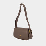 Paris Paris Shoulder Bag - AMI Paris - Leather - Brown