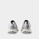Track Sneakers - Balenciaga - Synthetic - Silver/White/Black
