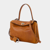 Rodeo S Shoulder Bag - Balenciaga - Synthetic Leather - Brown