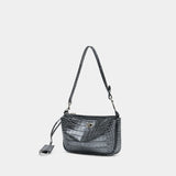 Rodeo Sling Shoulder Bag - Balenciaga - Leather - Grey