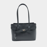 Bel Air S Shoulder Bag - Balenciaga - Leather - Grey