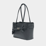 Bel Air S Shoulder Bag - Balenciaga - Leather - Grey