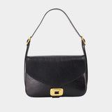 Clicca M Shoulder Bag - Balenciaga - Leather - Black
