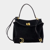 Rodeo Top Handle Shoulder Bag - Balenciaga - Leather - Black