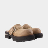 Venom Mules - Balenciaga - Leather - Brown