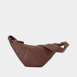 Medium Croissant Crossbody - Lemaire - Leather - Brown