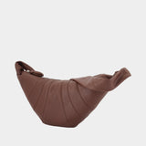 Medium Croissant Crossbody - Lemaire - Leather - Brown
