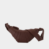 Small Croissant Crossbody - Lemaire - Leather - Brown