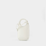 Slim Holy Purse - Courreges - Leather - White