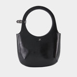 Holy Purse - Courreges - Leather - Black
