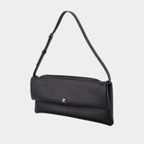Cuff Pouch - Courreges - Leather - Black