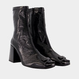 Reedition Boots - Courreges - Synthetic - Black