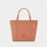 Fox Head Large Shopper Bag - Maison Kitsune - Cotton - Pink