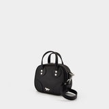 Boogie Crossbody - Maison Kitsune - Leather - Black
