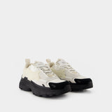 Sora Sneakers - Maison Kitsune - Leather - Black