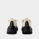 Sora Sneakers - Maison Kitsune - Leather - Black