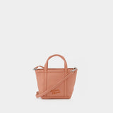 Fox Head Mini Shopper Bag - Maison Kitsune - Cotton - Pink