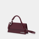 Le Chiquito Long Boucle - Jacquemus - Leather - Burgundy